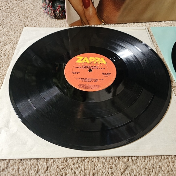Frank Zappa Joe's Garage Acts II & III double LP vinyl record album - Picture 2 of 9